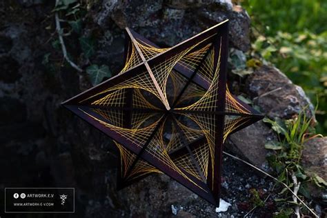 String Art Artwork E V String Art Sacred Geometry Flower Of Life