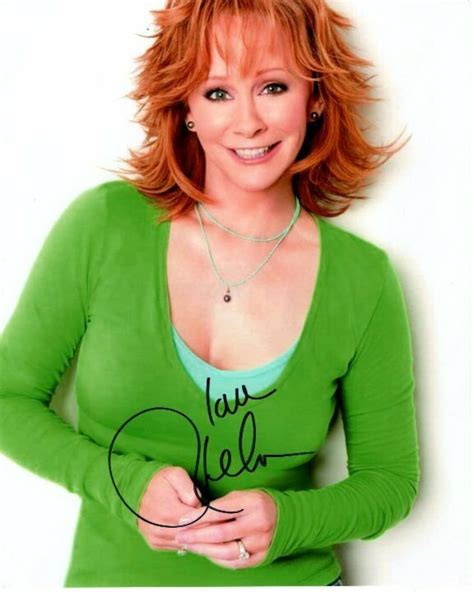 Reba Mcentire Signed Photo Ph