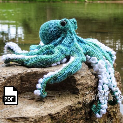 Realistic Octopus Crochet Pattern By Crafty Intentions Digital Etsy De