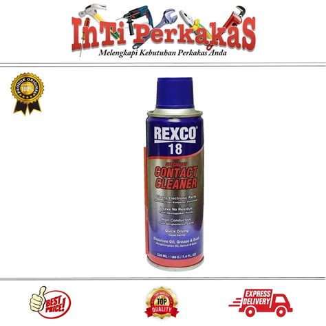 Jual Rexco 18 Contact Cleaner Rexco Pembersih Serbaguna 18 220ml