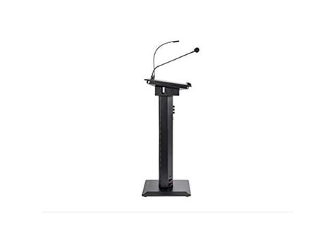 Monoprice Commercial Audio 60W Powered Podium Lectern With Built In