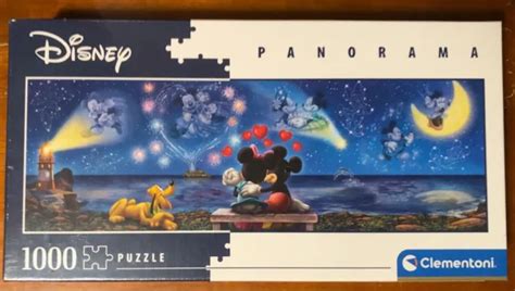 NUOVO PUZZLE DISNEY Topolino Minnie Panorama 1000 Pezzi Disney