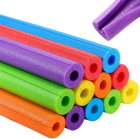 Amazon Pangda 12 Pcs Jumbo Pool Noodles Bulk Pool Noodles Foam 51