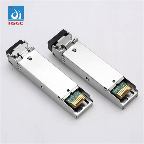 Hsgq 1 25g Bidi SFP Module 1310nm Tx 1550nm Rx 20km Ddm Transceiver