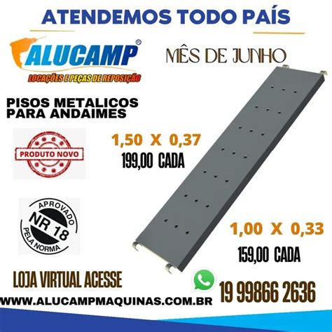 Piso Metalico Para Andaime No Brasil