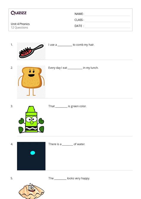 50+ Phonics worksheets for 4th Grade on Quizizz | Free & Printable