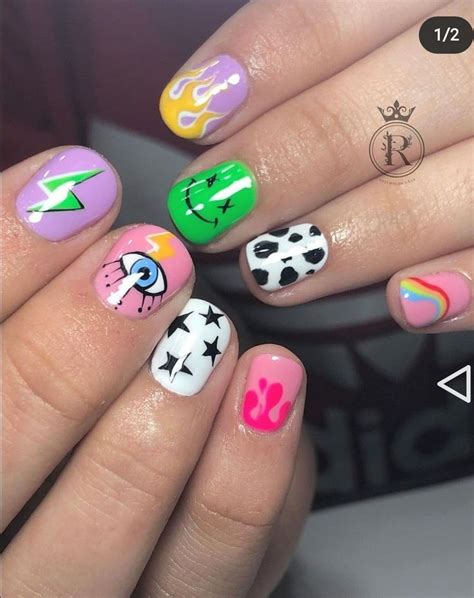 9 Fun Smiley Face Nails You Could Have Today 2023 Summer Nails Art