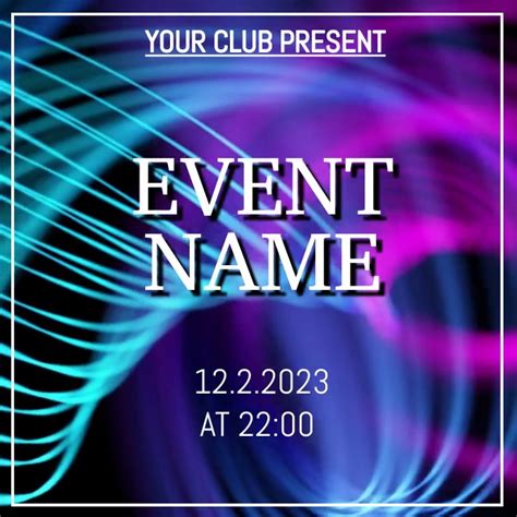 EVENT NAME VIDEO TEAMPLET Template | PosterMyWall