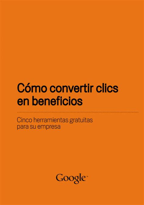 Pdf C Mo Convertir Clics En Beneficios De Venta Para Su Negocio