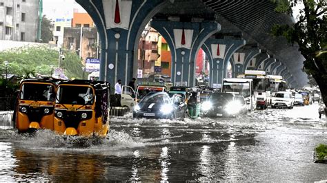 AP Rains Heavy Rain Disrupts Normal Life In Tirupati The Hindu