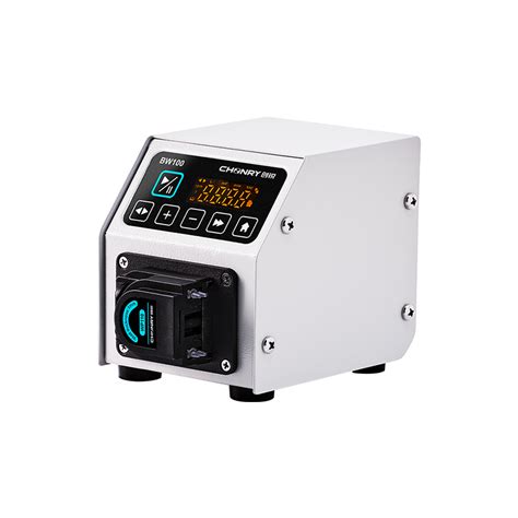 Bw100 Lab Peristaltic Pump 28mlmin Microfluid Transfer Pump Stepper