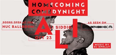 ALI SIDDIQ COMEDY NIGHT POSTER | Behance