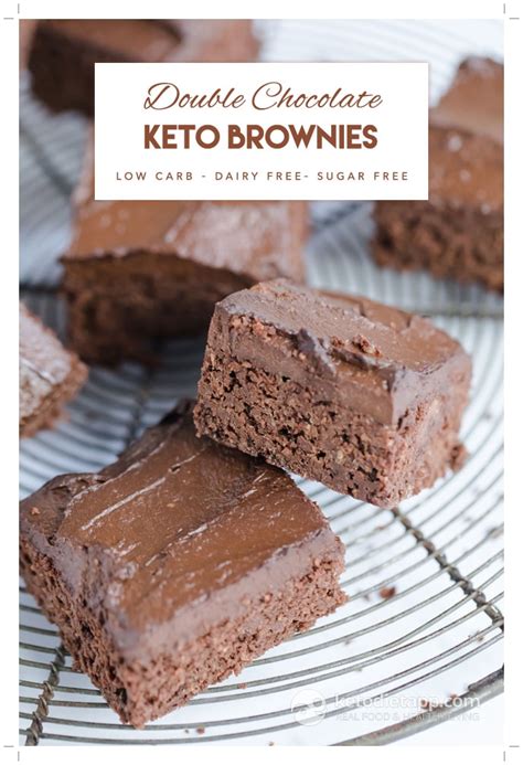 Keto Double Chocolate Brownies