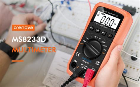 Crenova Ms D Auto Ranging Digital Multimeter Voltmeter Ohm Volt