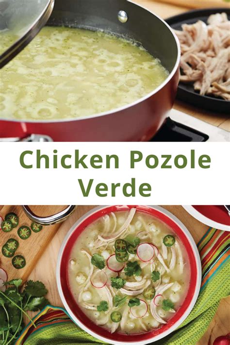 Chicken Pozole Verde Recipe Pozole Pozole Verde Recipe Recipes