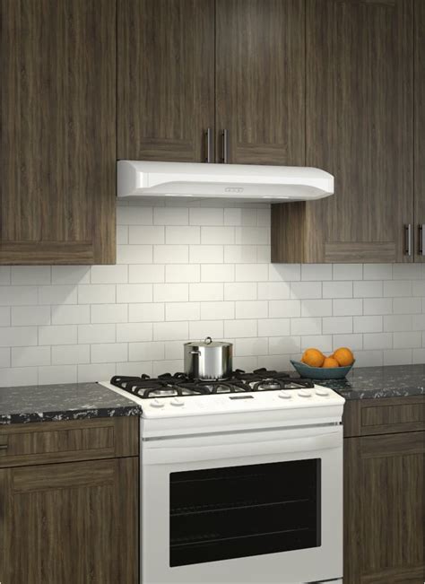 Broan Alt230ww 30 Inch Under Cabinet Range Hood With 3 Speed300 Cfm Blower Capacitive Touch