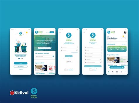 Waste Change Ui Design Skilvul Internship By Dinar Hasnan On