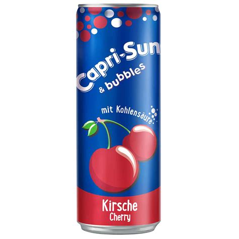 Capri Sun Bubbles Kirsche 330ml Online Kaufen Im World Of Sweets Shop