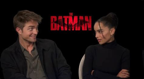 zoë Kravitz and robert pattinson Robert pattinson Batman and