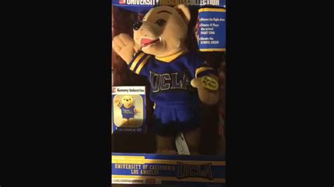 Ucla Singing Mascot Joe Bruin University Mascot Collection By Gemmy Youtube