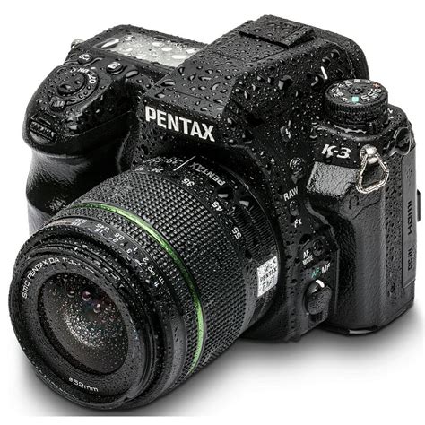 Pentax K Ii Black Da Wr Kit Digitalni Slr Fotoaparat I Objektiv