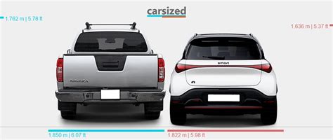 Dimensions Nissan Navara Vs Smart Present