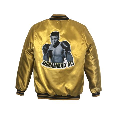 Bomber Doré Hollyhood Capital Muhammad Ali Veste Hollyhood