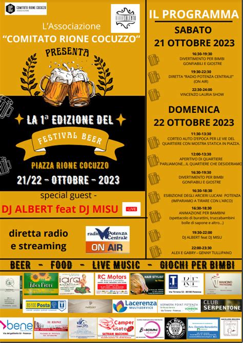 Festival Beer Con Radio Potenza Centrale Radio Potenza Centrale