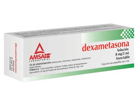 Dexametasona Soluci N Mg Ml Inyectable Regiofarma Farmacia A