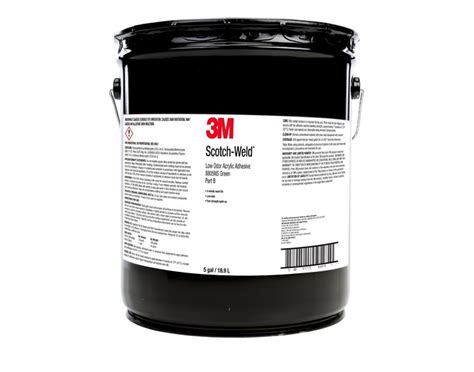 3M 8805NS DP8805NS Green Two-Part Accelerator (Part A) Acrylic Adhesive ...
