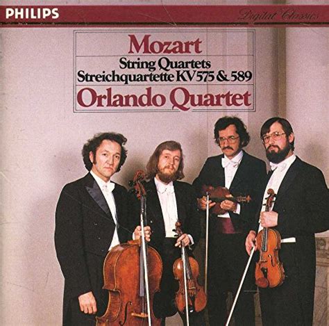 Mozart Streichquartette KV 575 589 Orlando Quartett Wolfgang