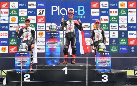 Pebalap Astra Honda Cetak Podium Perdana Di Thailand Talent Cup 2024