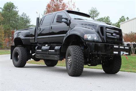 Ford F650 Lifted With Stacks