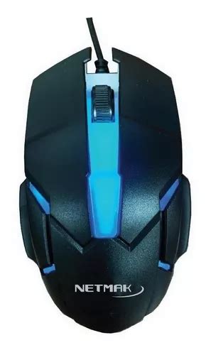 Netmak Mouse Gamer Retroiluminado Luces Led Dpi Envio En Venta En