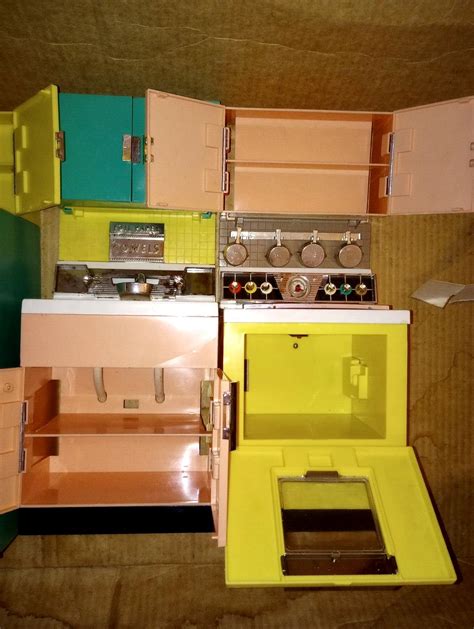 Rare Vintage Barbie Deluxe Dream Kitchen Set with Original Box. Many ...