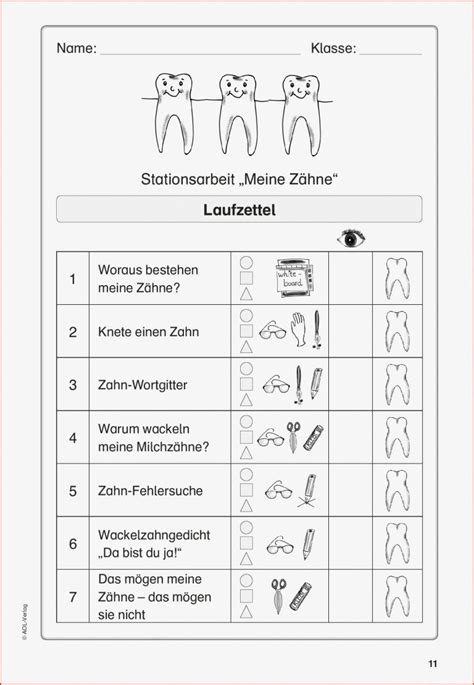 Zähne Arbeitsblätter Grundschule 5 Designs Im Jahr 2022 Kostenlose