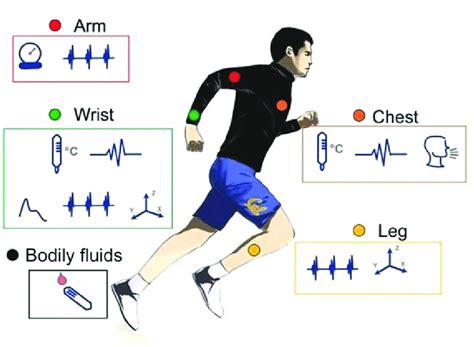 1 Biosignals And Sensing Locations For Wearable Devices Source