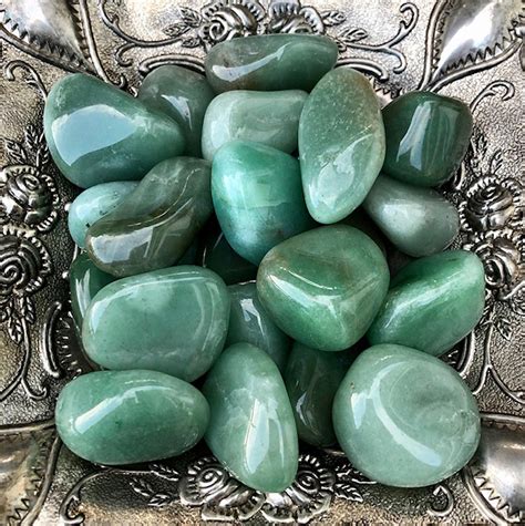 Aventurine Tumbled Gemstones White Magick Alchemy