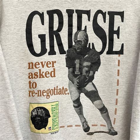Vintage Salem Sportswear Griese 1994 Crewneck Grailed