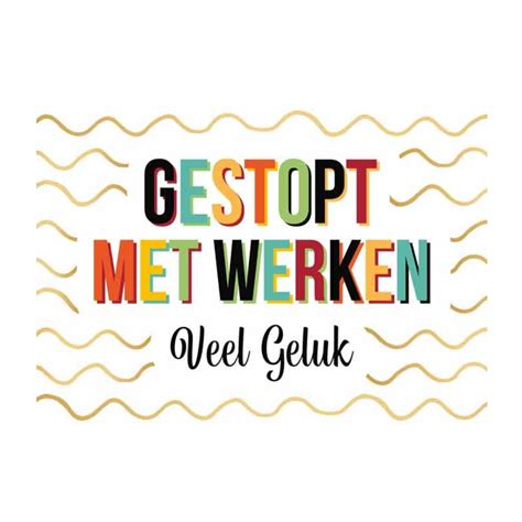 Kaart Daisy Gestopt Met Werken DSY006 1234feest Nl