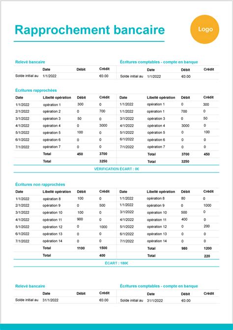 Ntroduire 116 Imagen Formule Excel Rapprochement Bancaire Fr