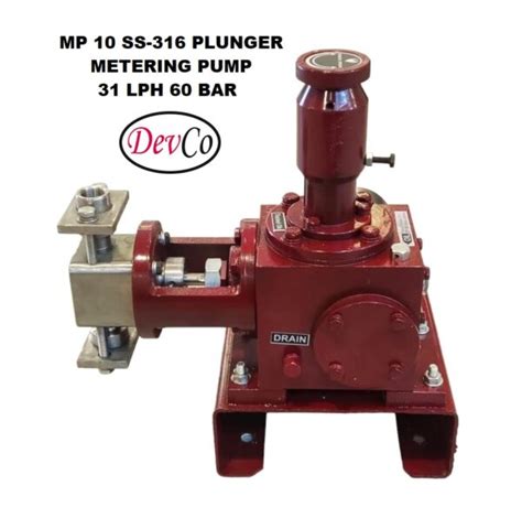 Pompa Dosing Mp Ss Plunger Metering Pump Lph Bar