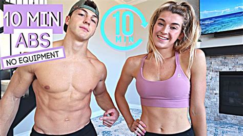 Min Ab Workout No Equipment Jatie Vlogs Youtube