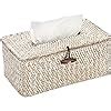 Amazon Sumnacon Rectangle Natural Seagrass Tissue Box Cover Woven