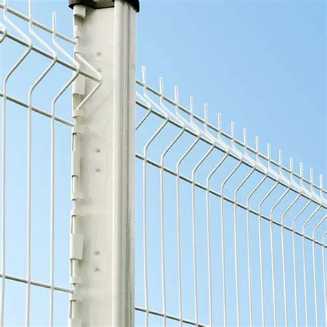 3D Bending Welded PVC Coated Steel Wire Mesh Curved Fence Panels Welded