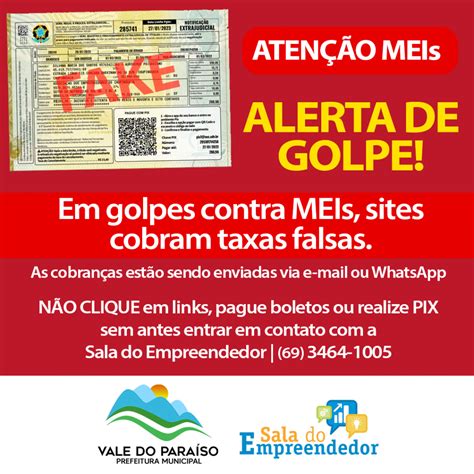 Prefeitura De Vale Do Para So Alerta Meis Sobre Tentativas De Golpes De