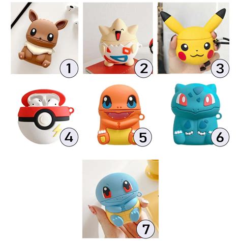 Funda Case Protectora Para Airpods Pro De Personajes Pokemon VERALY