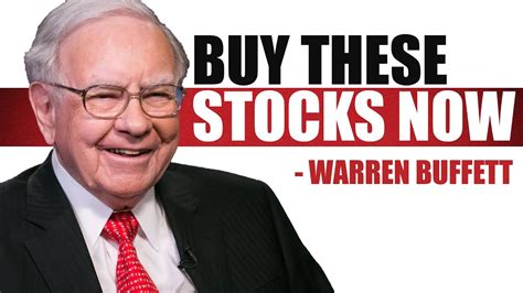 Warren Buffett Is Buying These Specific Stocks Like Crazy Youtube