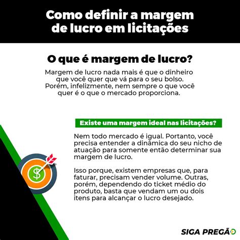 Margem De Lucro Em Licita Es Como Definir