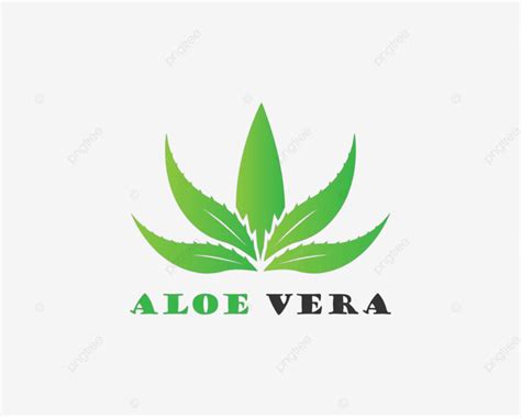 Ilustración De Vector De Logotipo De Aloe Vera PNG Planta Eco